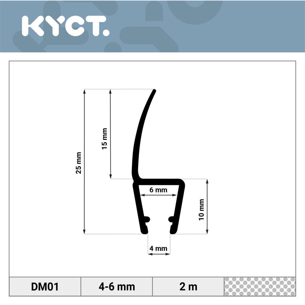 Guarnizioni per doccia Guarnizione magnetica per doccia Deflettore d'acqua Labbro di tenuta Porta in vetro Guarnizione di ricambio per cabina doccia Deflettore d'acqua in acrilico Paracolpi in silicone