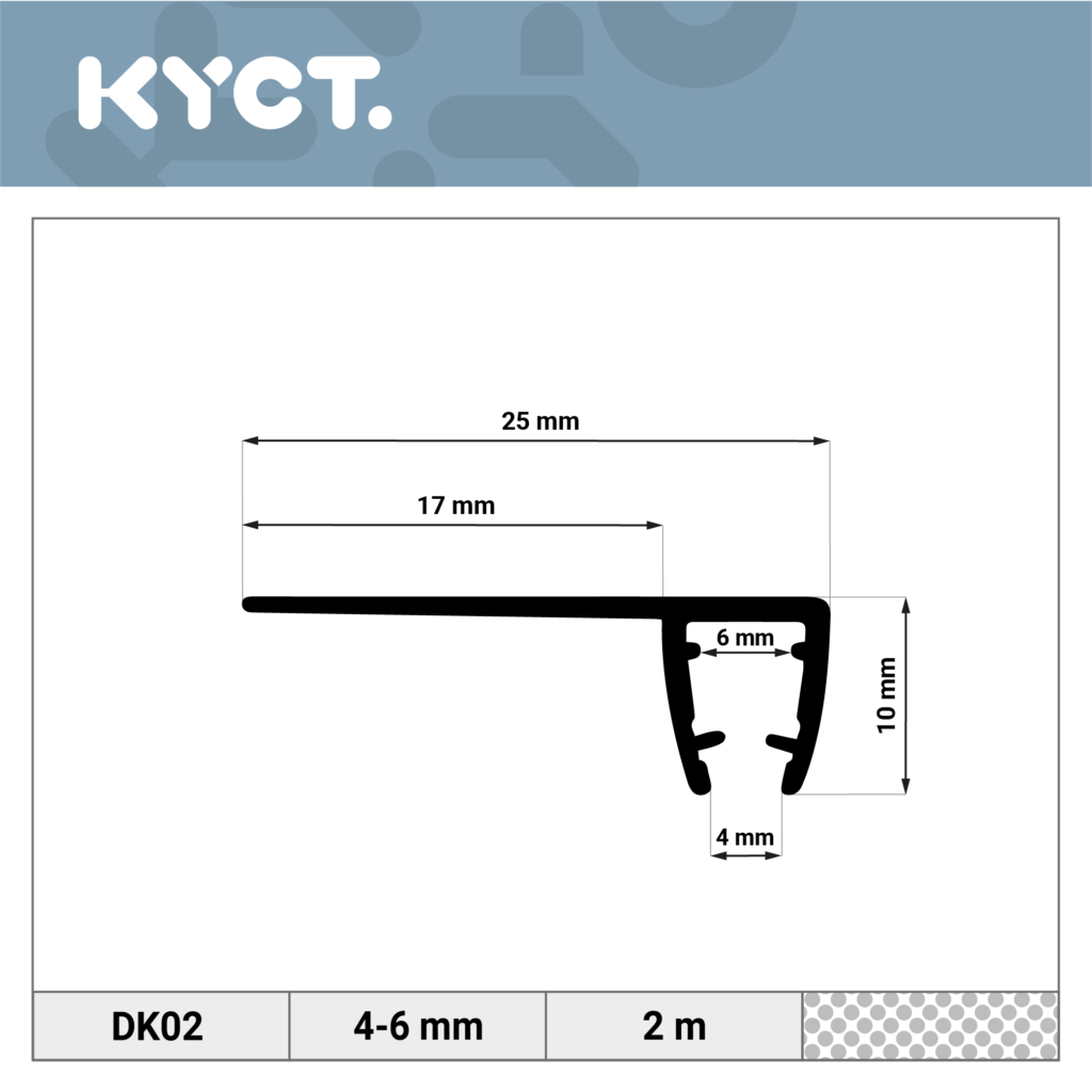 Guarnizioni per doccia Guarnizione magnetica per doccia Deflettore d'acqua Labbro di tenuta Porta in vetro Guarnizione di ricambio per cabina doccia Deflettore d'acqua in acrilico Paracolpi in silicone